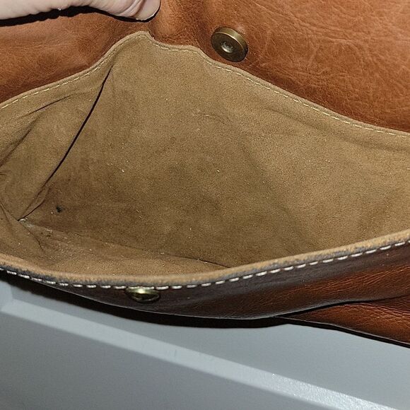 Patricia Nash Avellino Brown Crossbody  Leather Handbag  Bag - Picture 10 of 15